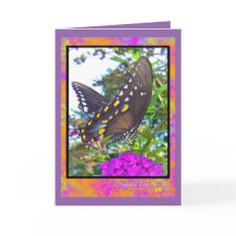 Happy Mütter Day Butterfly Grußkarte