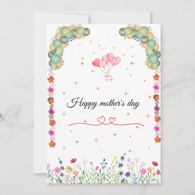 Happy Mutter-Day Card/Geschenk Feiertagskarte (Vorderseite)