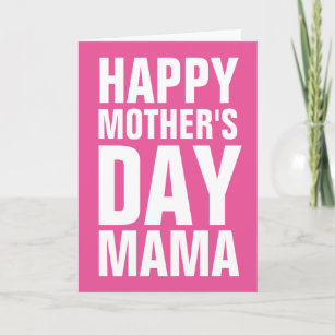 Happy Mütter Day Mama Grußkarte für Mama Karte