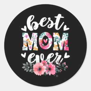 Happy Mütter Tag Beste Mama je Florenz für Mama Gr Runder Aufkleber