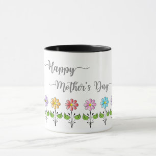 Happy-Mütter-Tage, Blume, Liebe Sie Mama Tasse