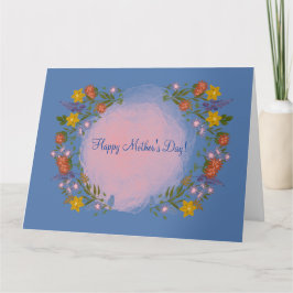 HAPPY MUTTER'S DAY (BLAUE) CARD KARTE