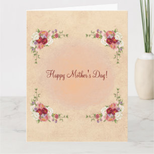 HAPPY MUTTER'S DAY(VINTAG) CARD KARTE