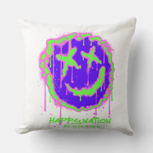 Happy Nation Toxified Decorative Throw Kissen - Ed