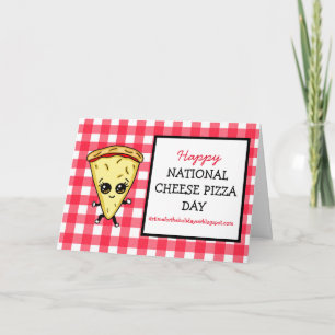 Happy National Cheese Pizza Day 5. September Karte