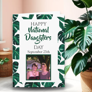 Happy National Daughters Day Karte