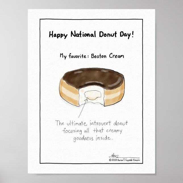 Happy National Donut Day! Poster (Vorne)