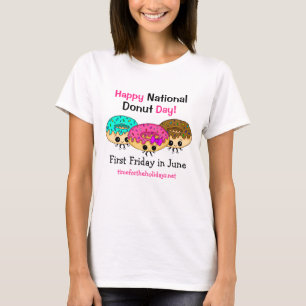 Happy National Donut Day T-Shirt