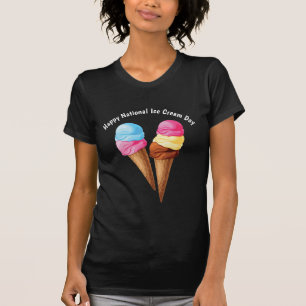Happy National Ice Cream Day T - Shirt