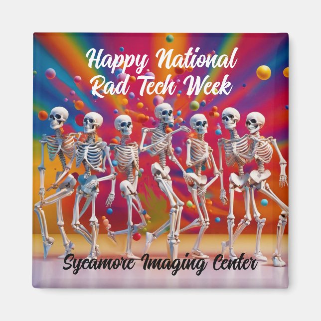 Happy National Krass Tech Week Magnet (Vorne)