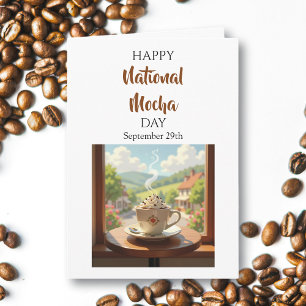 Happy National Mocha Day - 29. September Card Karte