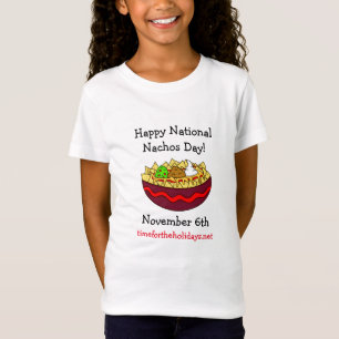 Happy National Nachos Day, 6. November T-Shirt