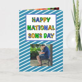 Happy National Sons Day | 28. September Card Karte