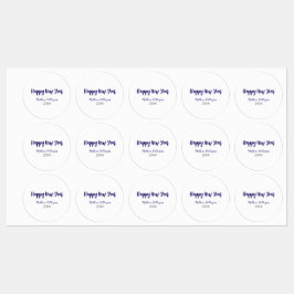 Happy neues Jahr lila schwarz hinzufügen Jahr einf Etiketten