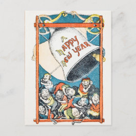 Happy new feiertagspostkarte