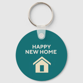 Happy New Home x Teal Schlüsselanhänger