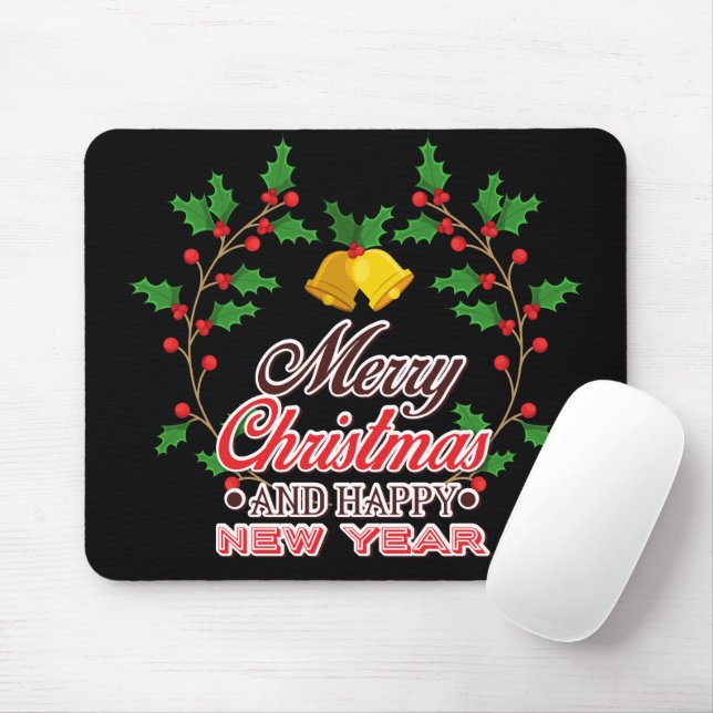 Happy New Near Mousepad (Mit Mouse)
