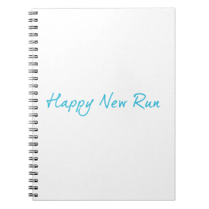 Happy New Run Notizblock