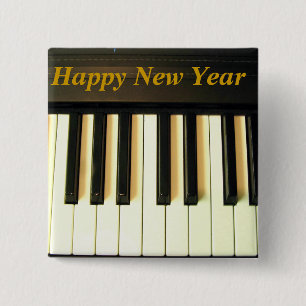 Happy New Year 2009_ Button_by Elenne Button