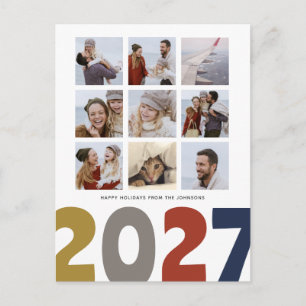Happy New Year 2018 9 FOTOS Postkarten