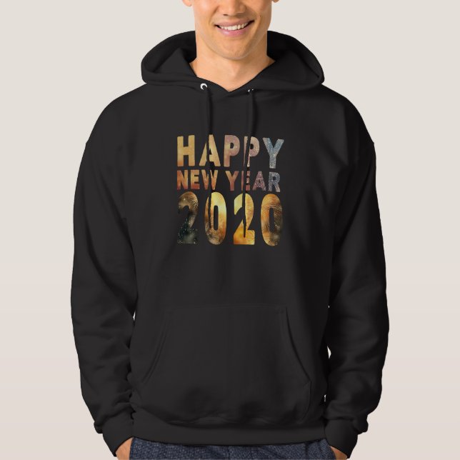Happy New Year 2020 Hoodie (Vorderseite)