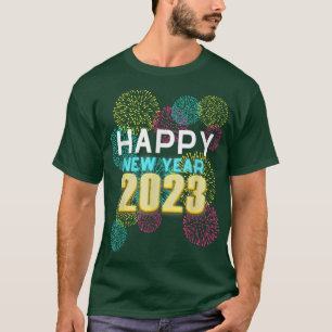 Happy New Year 2023 Silvester Party Countdown T-Shirt