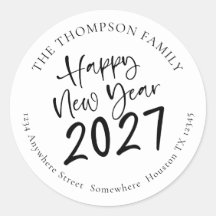Happy New Year 2025 Script Rückgabeadresse