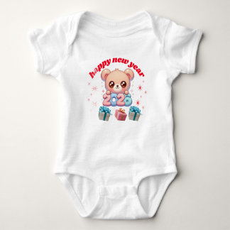 Happy New Year 2026 Baby Bodysuit Baby Strampler