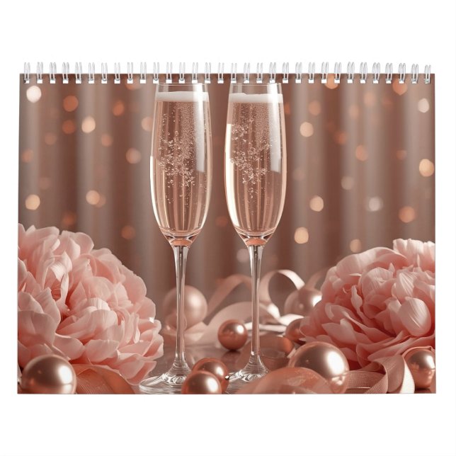 happy new year 2026 champagne glow kalender (Titelbild)