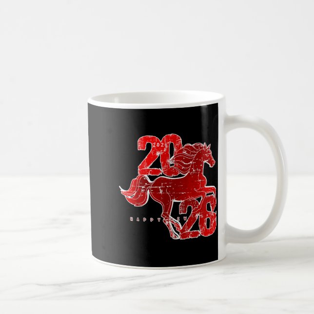 Happy New Year 2026 Chinese New Year 2026 Year Of  Kaffeetasse (Rechts)