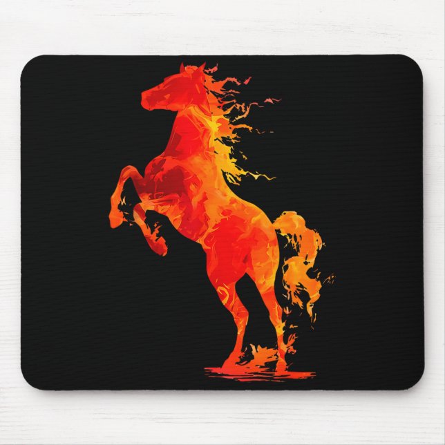 Happy New Year 2026 Chinese New Year Horse Zodiac  Mousepad (Vorne)
