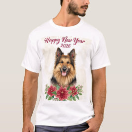 Happy New Year 2026 Dog Lover T-Shirt