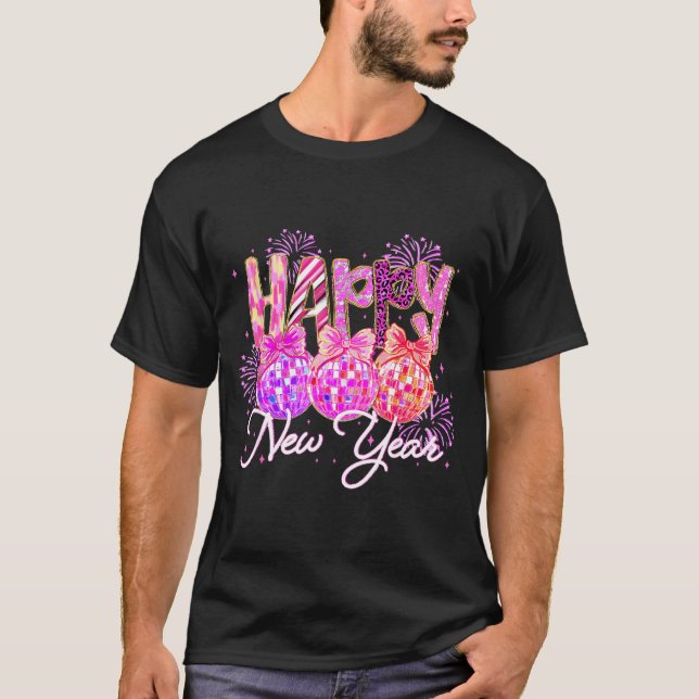 Happy New Year 2026 Family Celebration New Years E T-Shirt (Vorderseite)