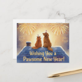 HAPPY NEW YEAR 2026 POSTKARTE