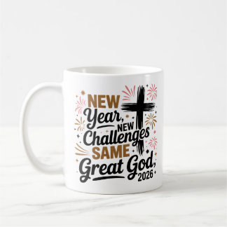 Happy New Year 2026: Same Great God' Kaffeetasse