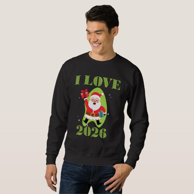 Happy new year 2026 sweatshirt (Vorne ganz)