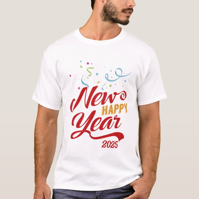 Happy New Year 2 You T-Shirt (Vorderseite)