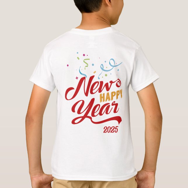 Happy New Year 2 You T-Shirt (Rückseite)