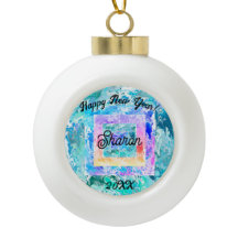 Happy New Year Abstrakt Art Family