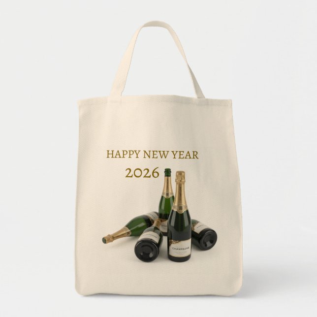 Happy New Year  Bag Tragetasche (Vorne)