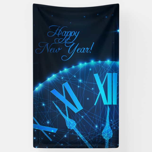 Happy New Year Banner (Vertikal)