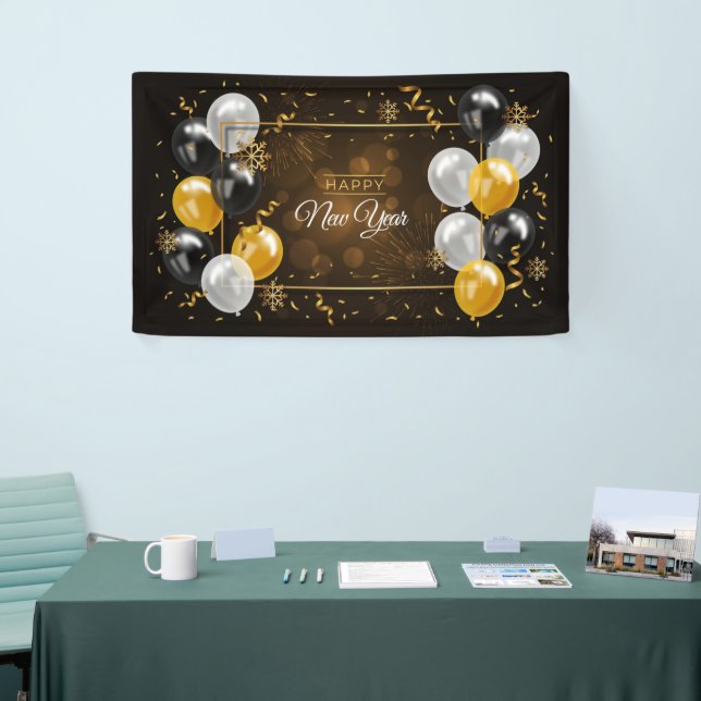Happy New Year Banner (Messeveranstaltung)