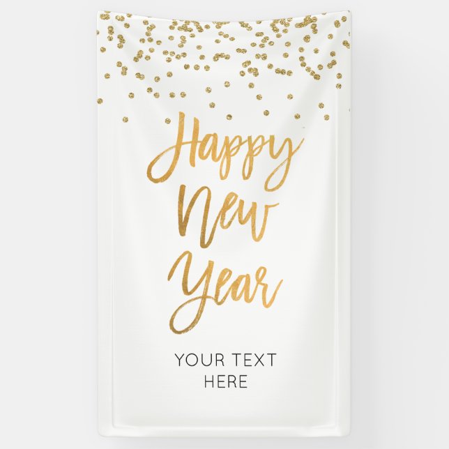 HAPPY NEW YEAR banner custom (Vertikal)