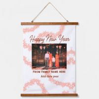 Happy new year brawn fügen Foto Familienname Glitz