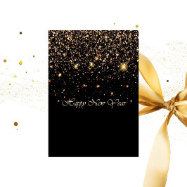 Happy New Year Card Feiertagskarte