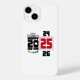 Happy New Year Case-Mate iPhone 14 Hülle