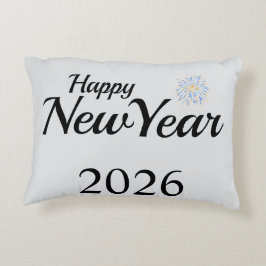 Happy New Year Custom Present Dekokissen