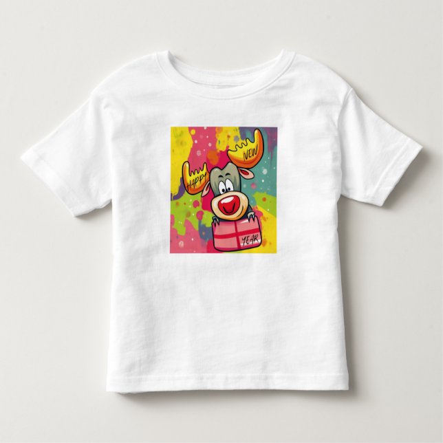 Happy New Year Else - Festivals Design der Feier Kleinkind T-shirt (Vorderseite)