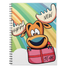 Happy New Year Else - Festivals Design der Feier Notizblock