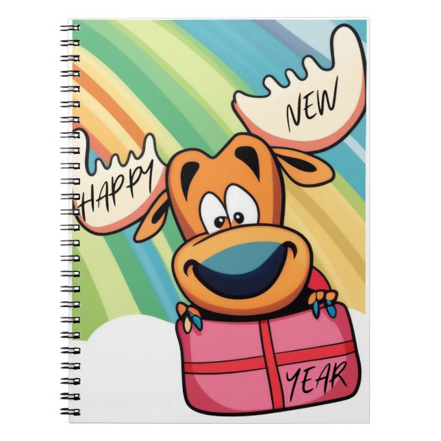 Happy New Year Else - Festivals Design der Feier Notizblock (Vorderseite)